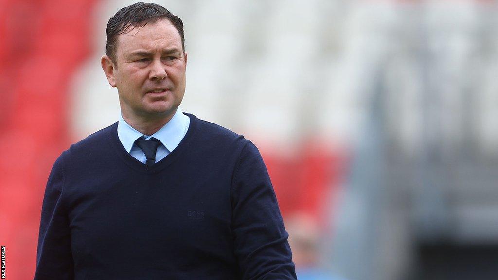 Derek Adams has previously had two spells as the manager of Ross County and last left the club in August 2014