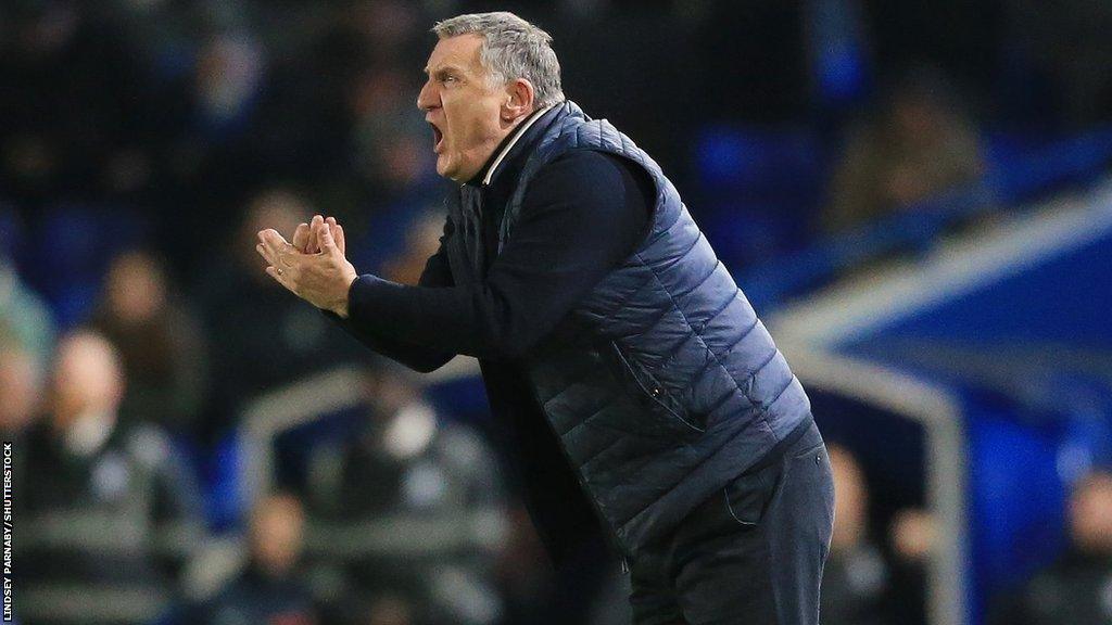 Birmingham City boss Tony Mowbray