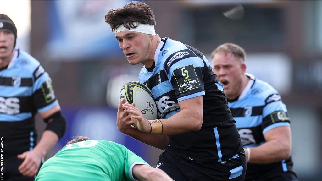 Teddy Williams, the son of former Cardiff flanker Owain Williams, made his first team debut in 2020 against Leinster