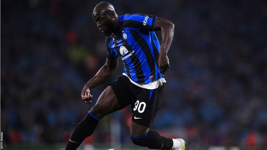 Romelu Lukaku played for Inter Milan in June's Champions League final