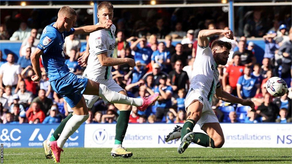 New Blues striker Jay Stansfield volley the winner on his debut at St Andrew's