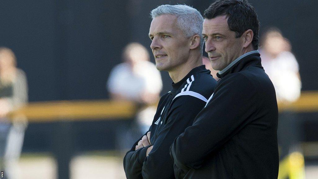 Jim Goodwin and Jack Ross