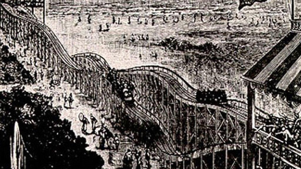 The Switchback at Coney Island, New York, America