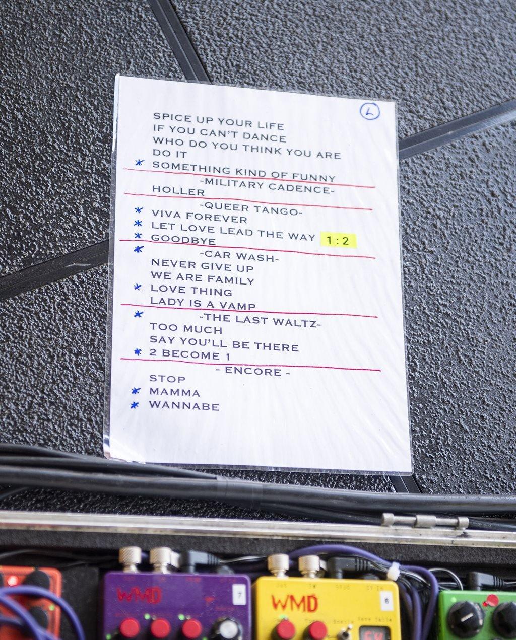 Spice Girls setlist