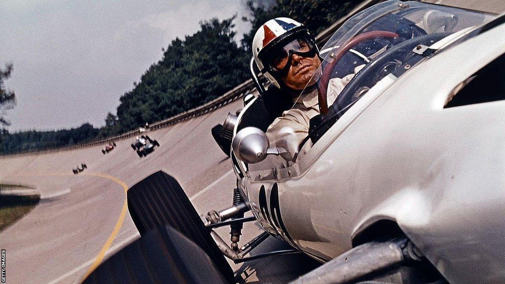 james garner in the film Grand Prix