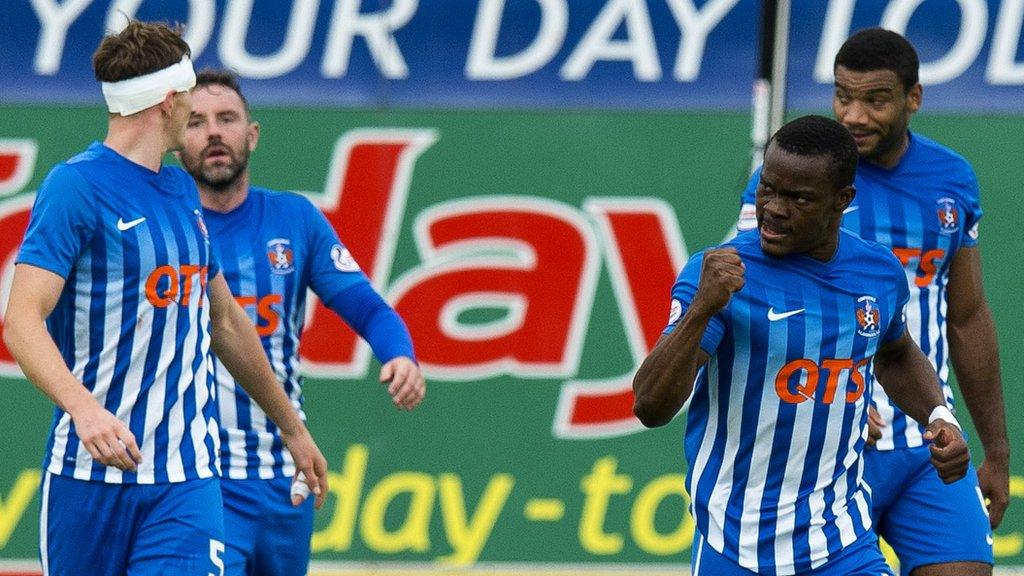 Kilmarnock celebrate