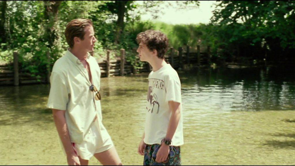 Armie Hammer and Timothee Chalamet