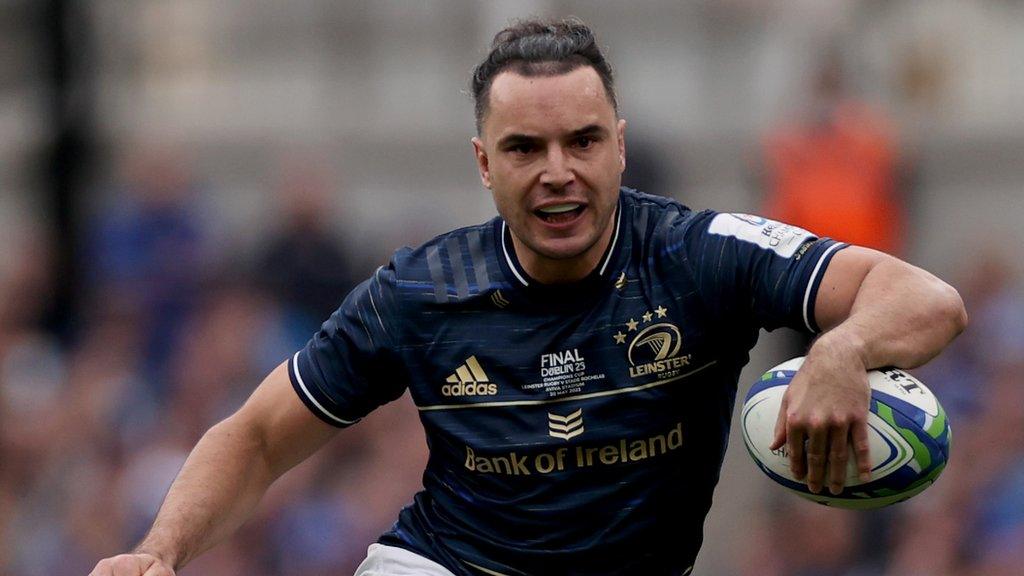 Leinster welcome back Ireland international James Lowe for the game against Stade Francais