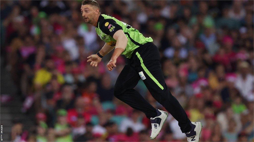 Daniel Sams played for Sydney Thunder in this winter's Big Bash down under