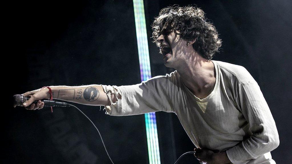 Matty Healy of The 1975