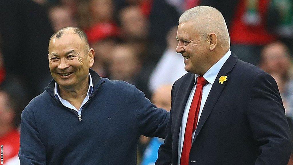 Eddie Jones and Warren Gatland