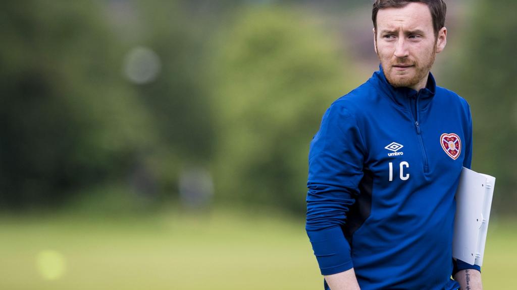 Former Hearts head coach Ian Cathro