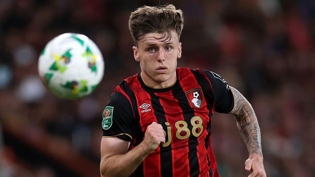 Gannon-Doak in action for Bournemouth 