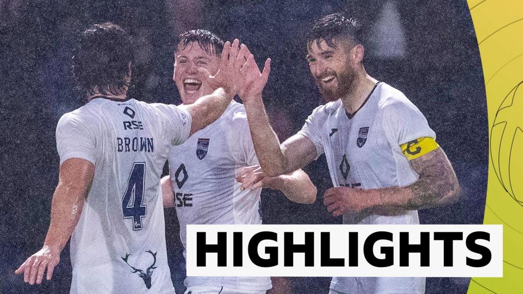 Watch Ross County beat Raith Rovers to boost survival hopes