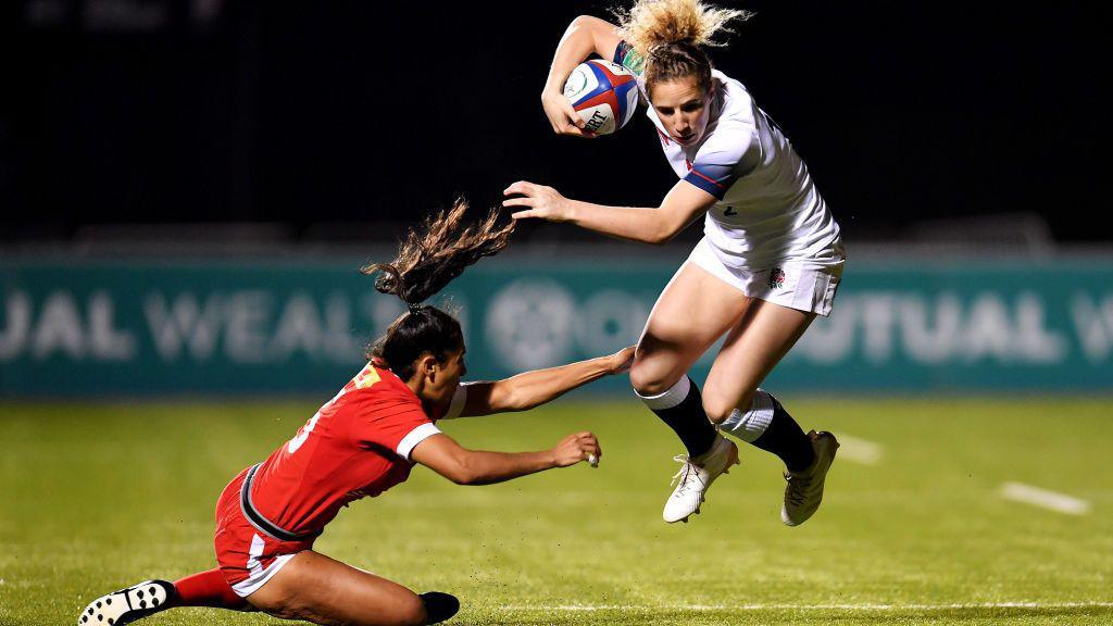 Abby Dow plays Canada in 2017