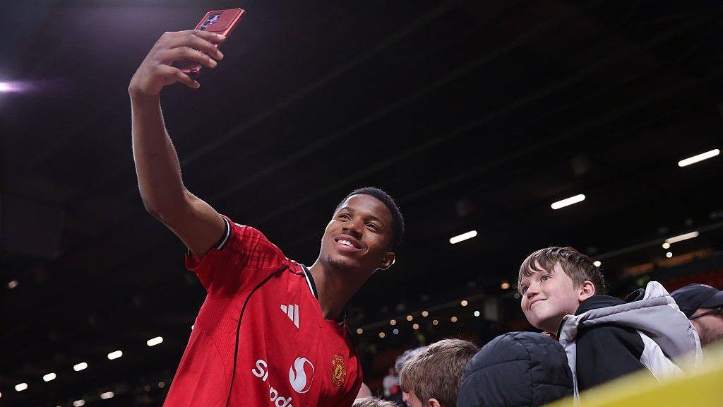 Manchester United striker Chido Obi