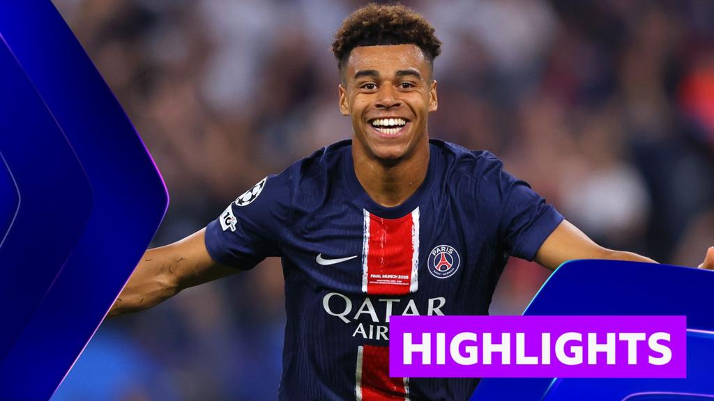 UEFA Champions League Final highlights: PSG 5-0 Inter Milan