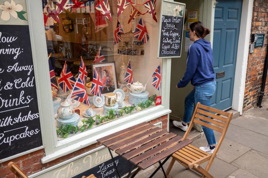 Table on a York street