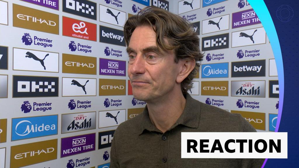 'I'm falling in love with Spurs' - Frank reacts to victory against Man City