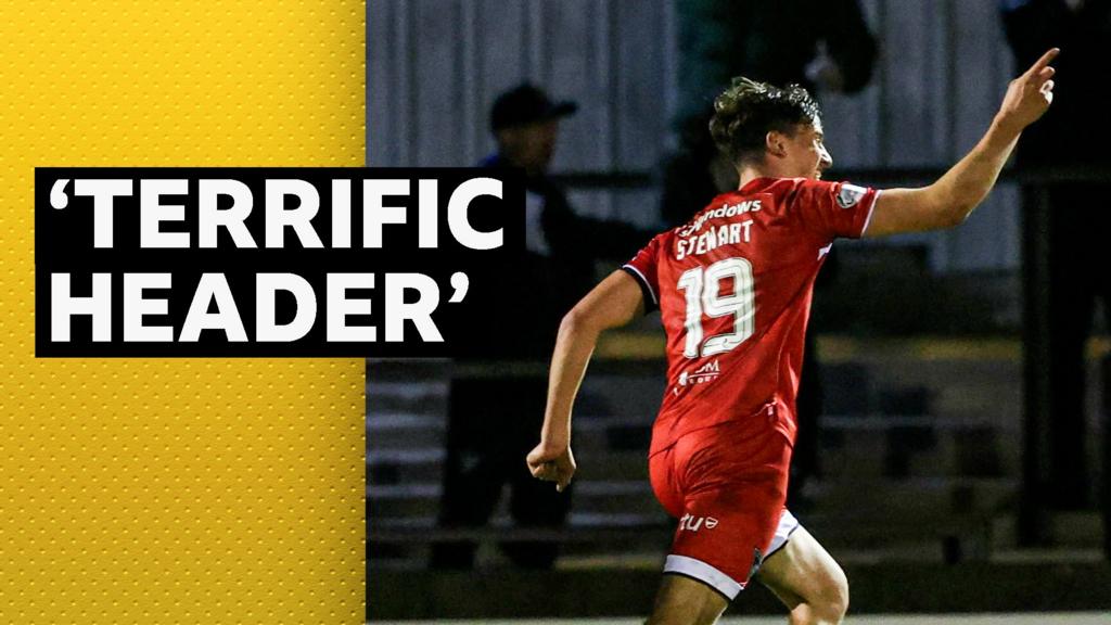 Watch Stewart's winner as Dunfermline beat Ayr