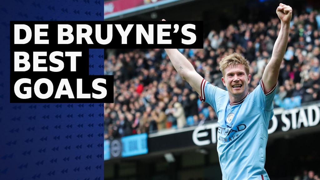 The best of De Bruyne's nine years at Man City