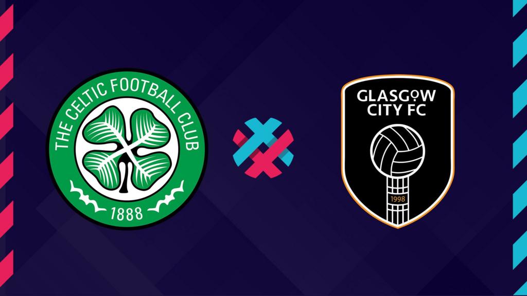 Celtic and Glasgow City badges
