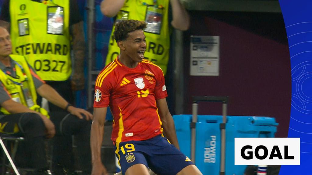 Yamal scores 'unbelievable' equaliser for Spain