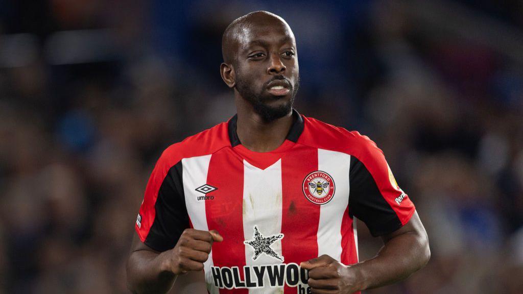 Brentford forward Yoane Wissa