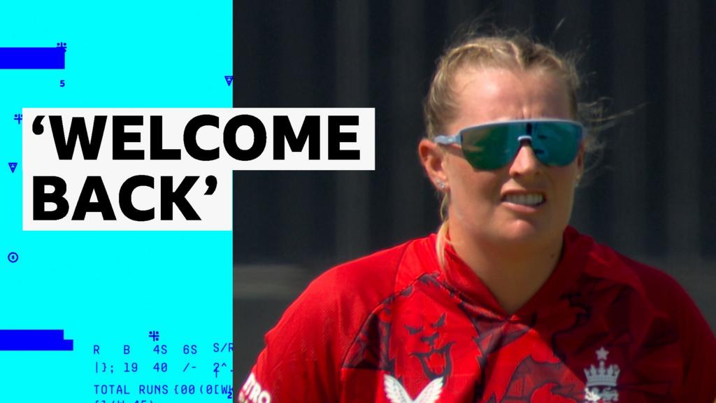 Mandhana Smacks Ecclestone for Pair of Sixes in England Return