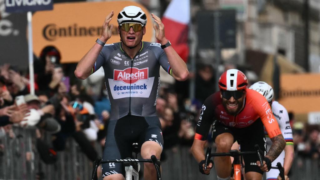 Van der Poel wins thrilling Milan-San Remo