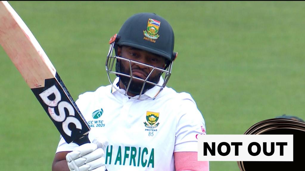 I dont think Bavuma knew - South Africa captain has lucky escape after review