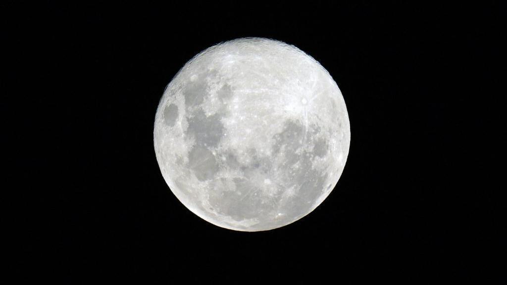 Cold Moon seen in Argentina in 2024. 