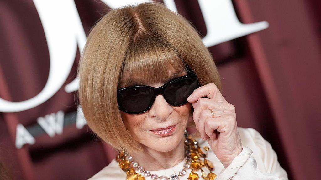 Anna Wintour at the 78th Annual Tony Awards held at Radio City Music Hall on 8 June 2025 in New York, New York.