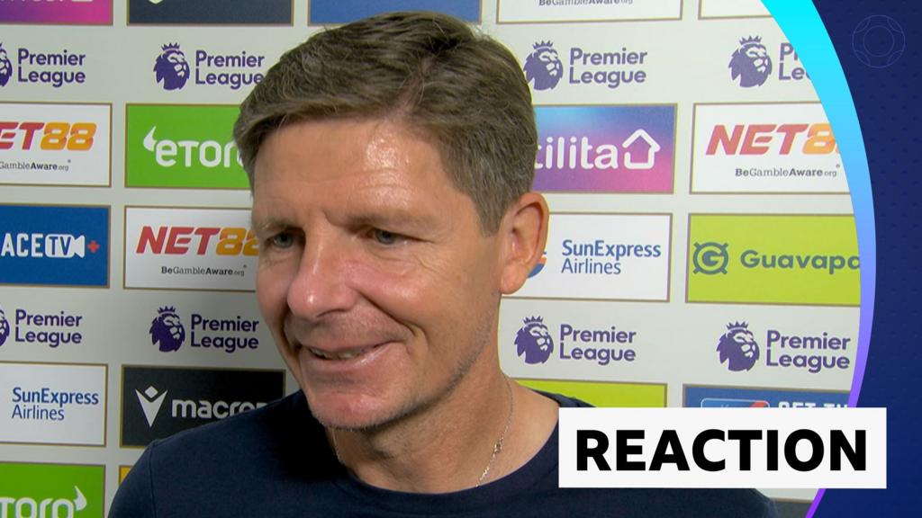 Glasner 'delighted' with Palace's unbeaten start to season