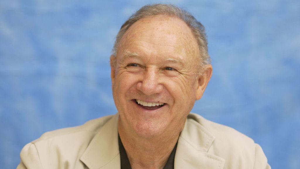 Gene Hackman smiling in a 2003 photo