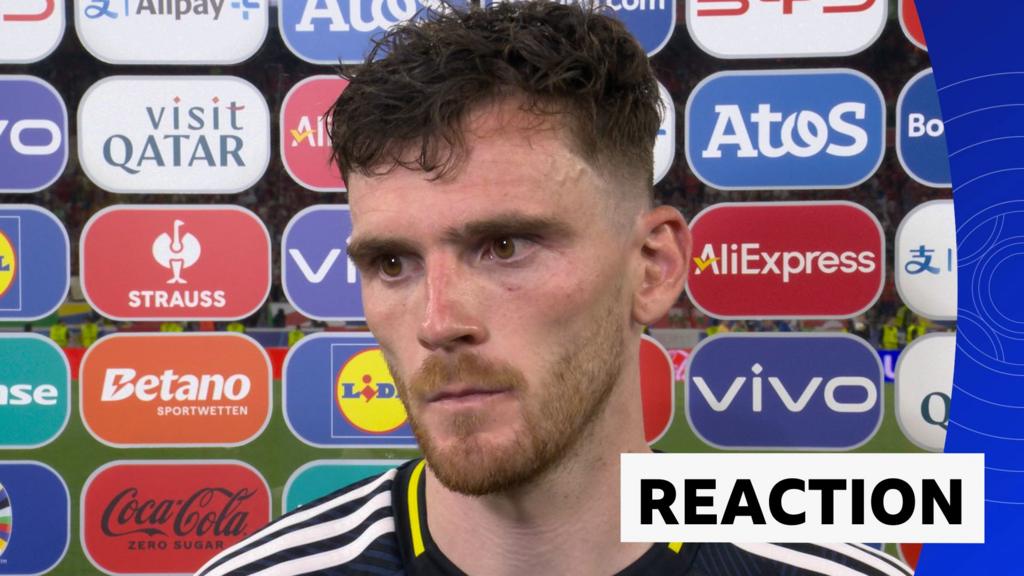 'Sorry for letting you down' - Robertson apologises to Scotland fans