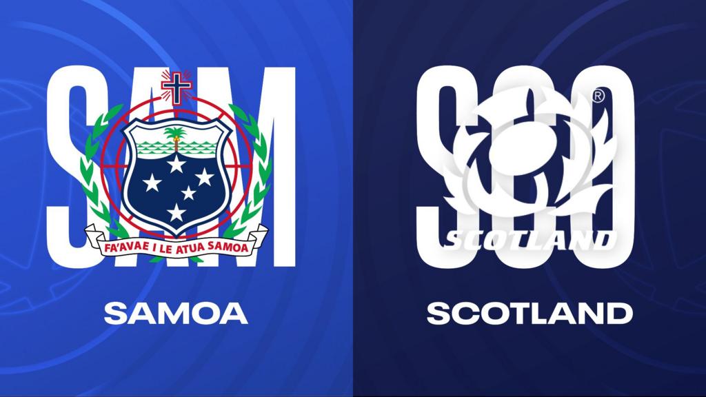 Samoa and Scotland badges