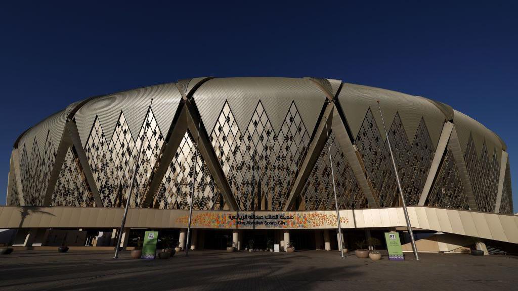 The King Abdullah Sports City Stadium in Jeddah

