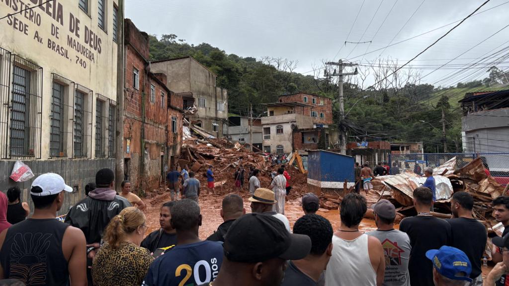 Floods and Landslides in Brazil Leave at Least 20 Dead