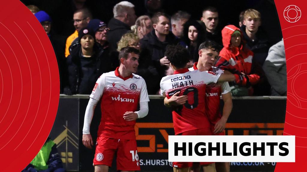 Caton scores extra-time winner for Accrington Stanley