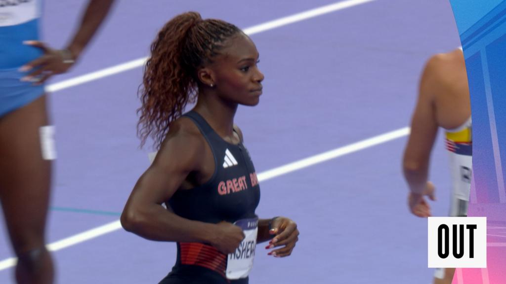 Asher-Smith out of 100m after fifth place finish in semi-finals