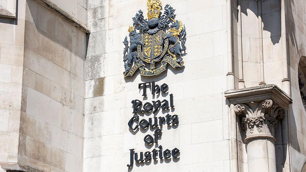 Exterior view of The Royal Courts of Justice