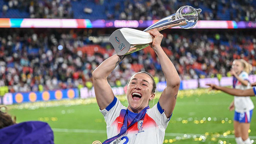 Lucy Bronze scored one goal and a penalty in a shootout for England at Euro 2025