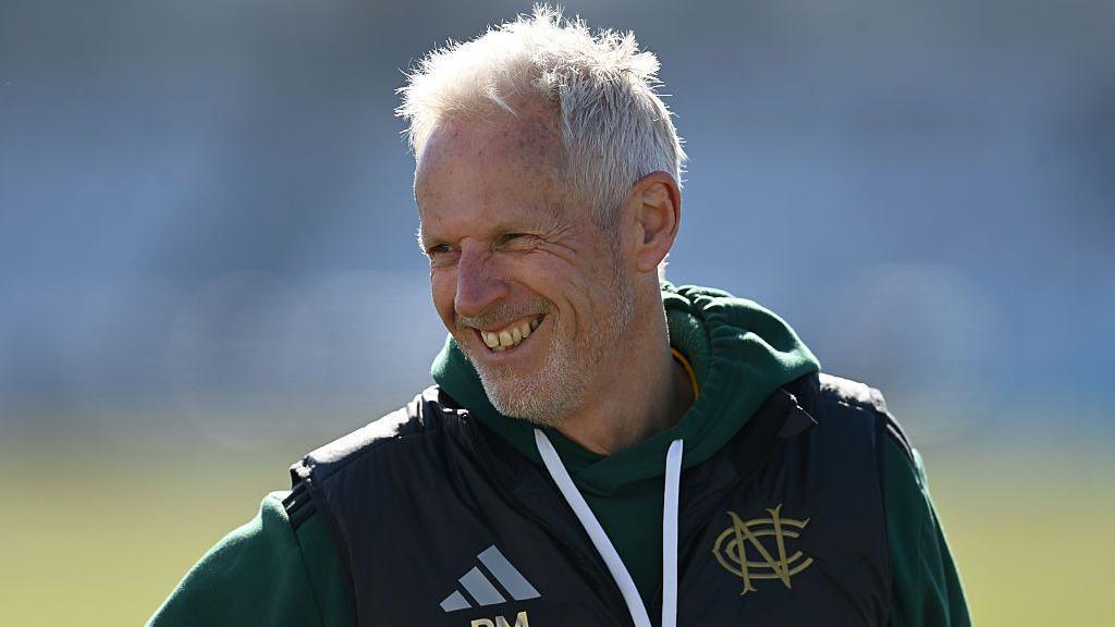 Peter Moores smiling