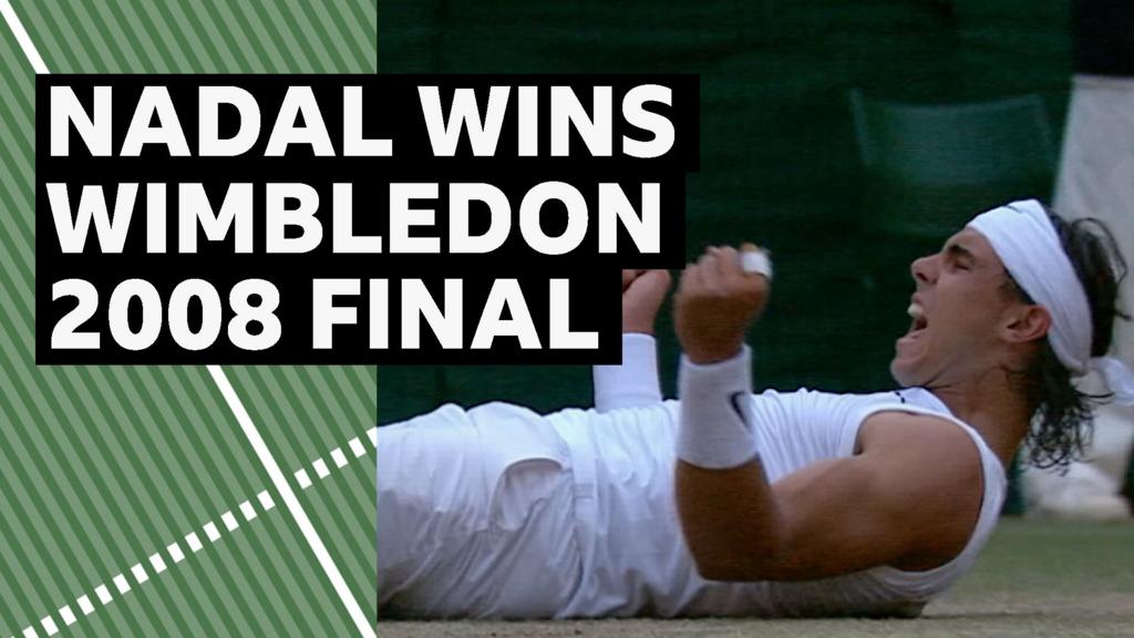 The moment Nadal sealed first Wimbledon title after epic final