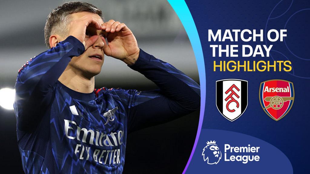 Trossard sends Arsenal top with win at Fulham