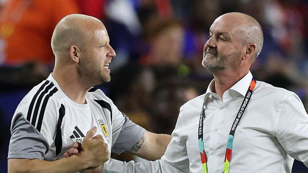 Steven Naismith and Steve Clarke