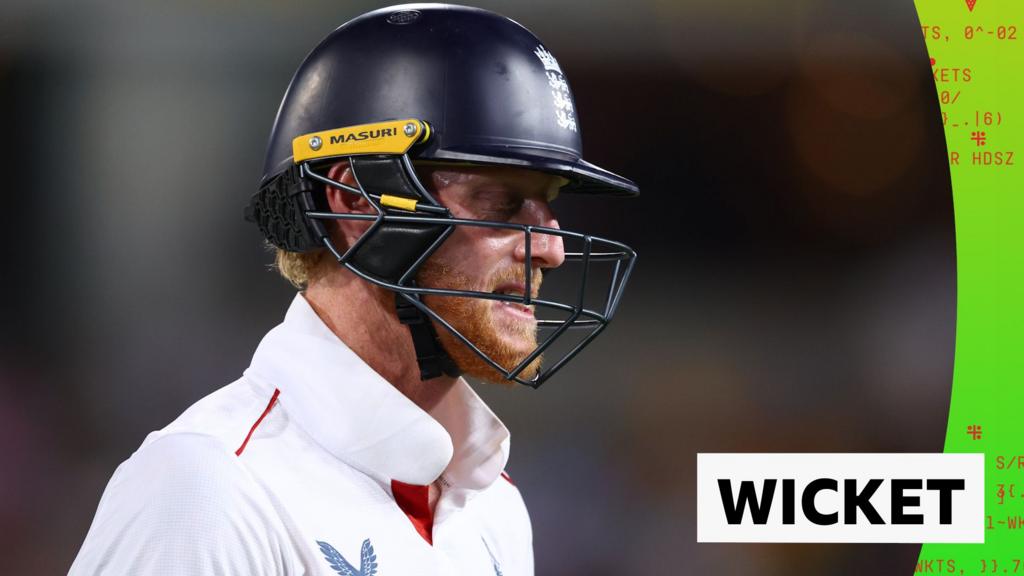 'Hits the stumps!' - Stokes run out after mix-up with Root