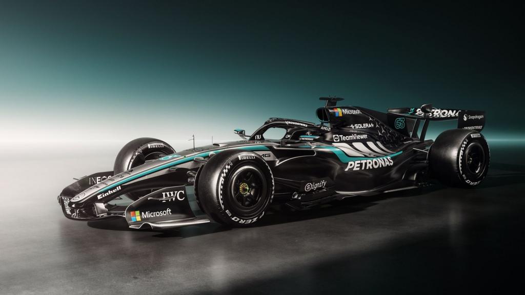 Mercedes reveal F1 car for new 2026 rules