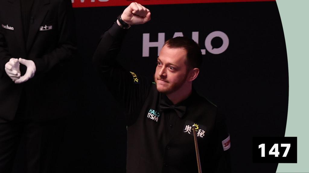 Watch every shot of Allen’s 147 at Crucible